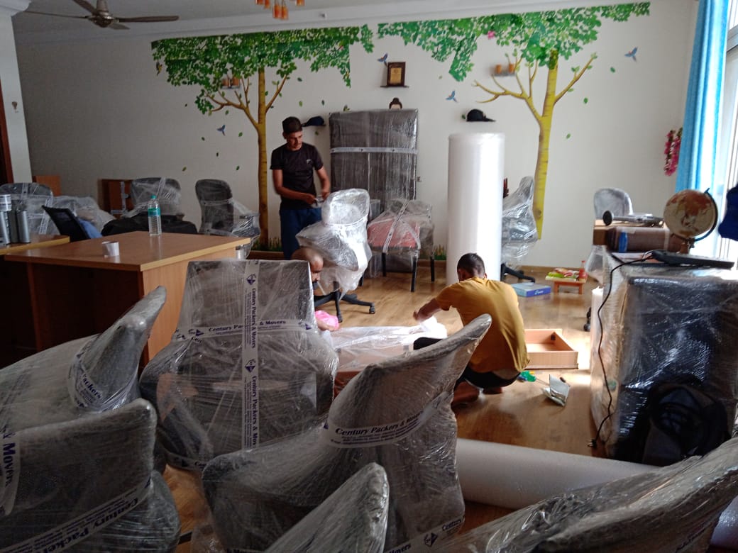 Century Cargo moving team handling relocation and transportation work in Bangalore